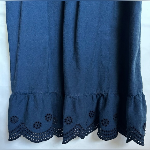 Vintage Converse One Star Navy Midi Sundress Size Medium - Picture 3 of 5